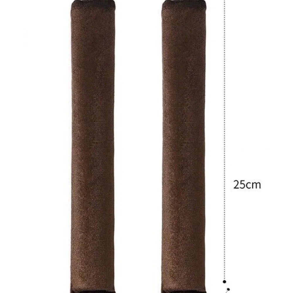Heatless Hair Curler Rods Set 2Pcs Velvet Foam Hair Rollers and Satin Hair Scarf